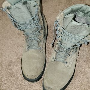 Military style boots